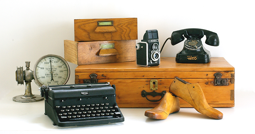 Ambiance d�co bureau vintage