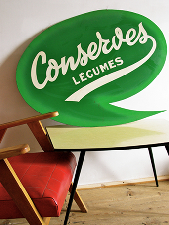 ambiance panneau sup�rette "conserves"