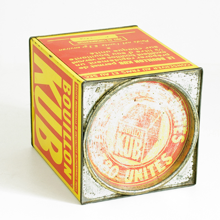 bo�te ancienne bouillon Kub
