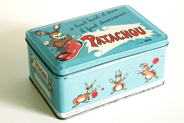 Bo�te � chaussures vintage "Patachou".