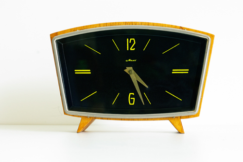 horloge � poser des ann�es 50