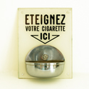 cendrier mural vintage de collectivit�