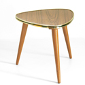 Petit gu�ridon tripode formica