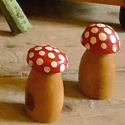 Champignons reprise-chaussettes.