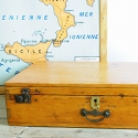 valise ancienne en bois